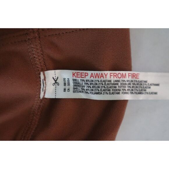 Free People Movement OB1980390 Women Sz XS Clay Brown Never Better Runsie Romper - Picture 7 of 8